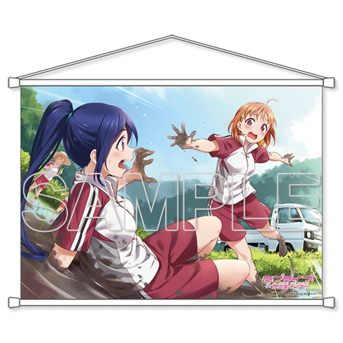 『ラブライブ!サンシャイン!!』B2タペストリー Aqours 千歌&果南